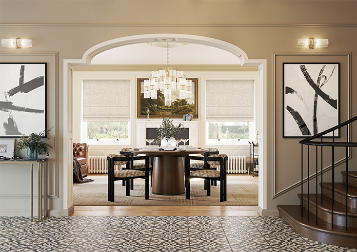 Norrland, Buff - Twist&Fit Roman Blind - Image 8